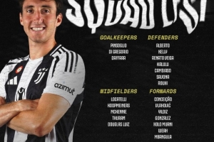 开云体育入口-尤文本轮迎战罗马大名单：伊尔迪兹&amp;DV9领衔，加蒂伤缺